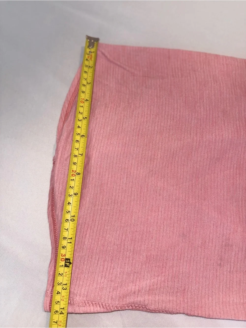 Lululemon Women's Pink Strip Racerback Tank Top Size 6 / Small